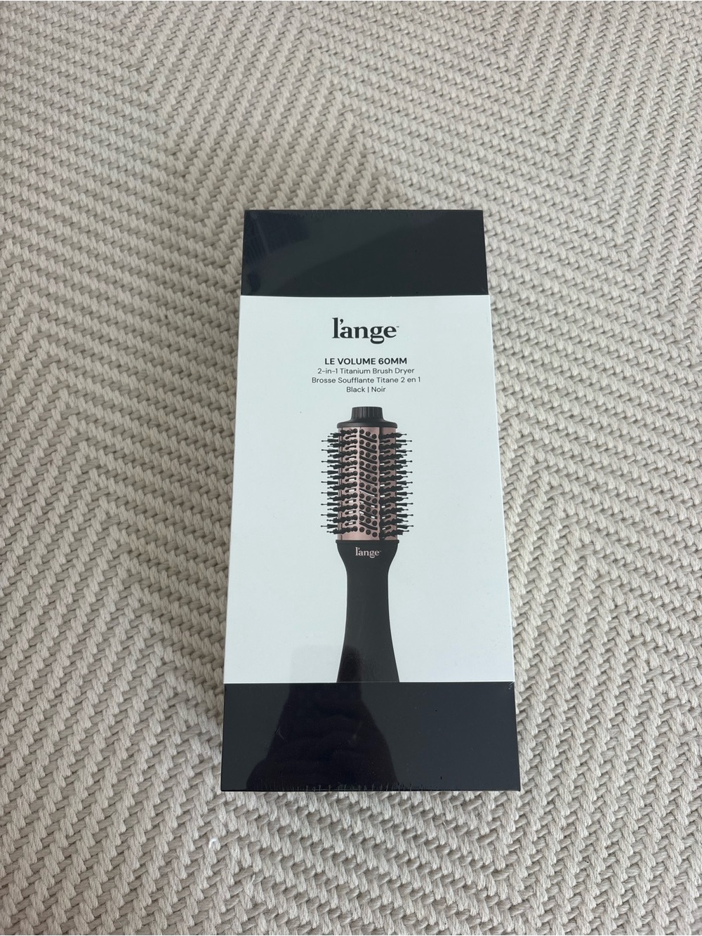 Lange Hot Air Styling Brush in Black and Rose Gold - Picture 2 of 3